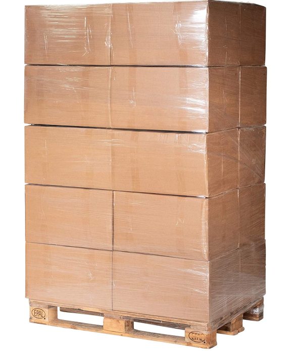 Miscanthus Snips on a Pallet, 20 Cardboard Boxes, 30 kg each